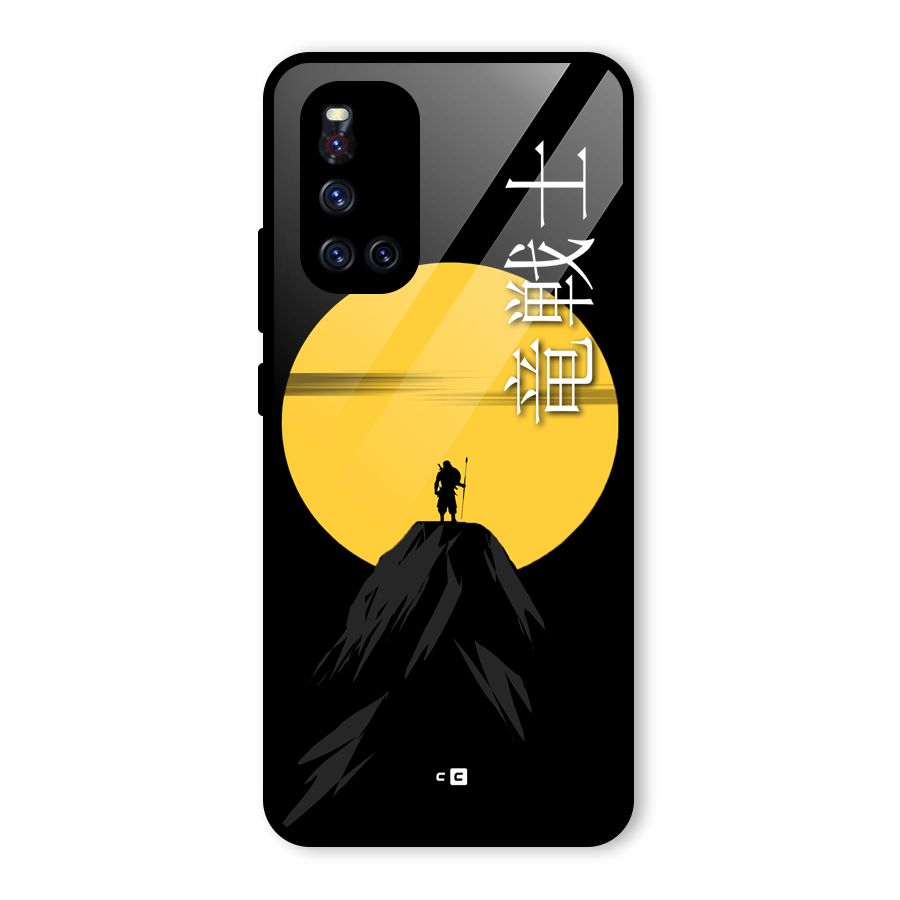 Night Warrior Glass Back Case for Vivo V19