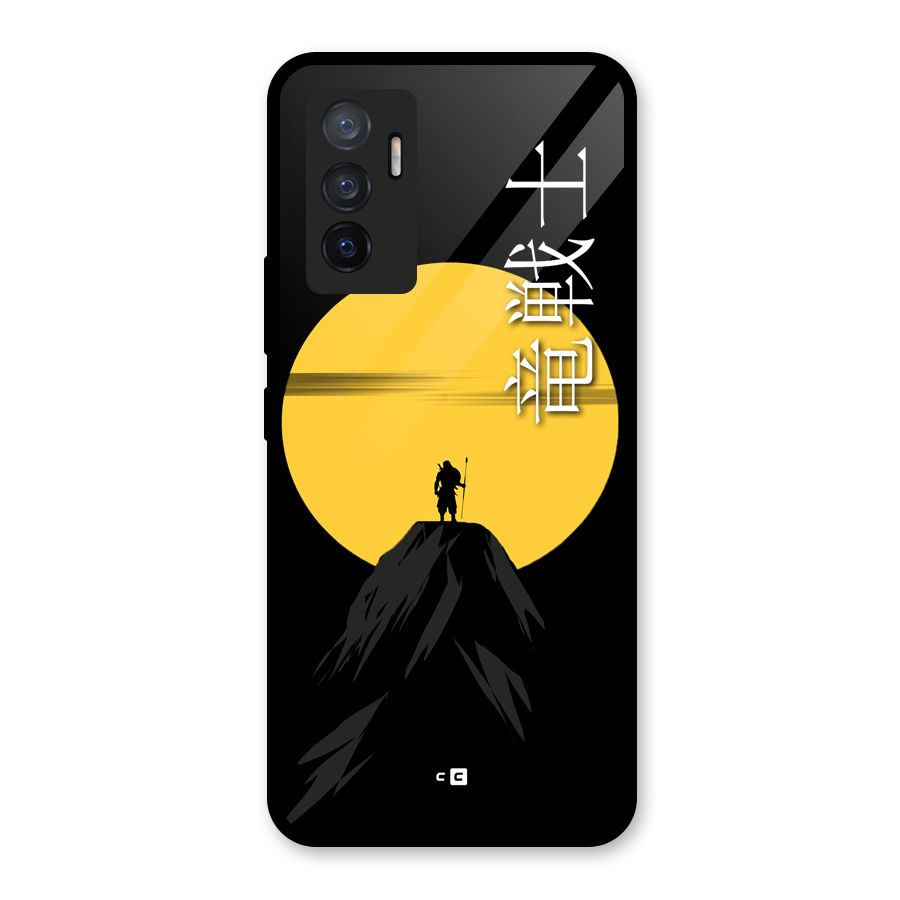 Night Warrior Glass Back Case for Vivo V23e
