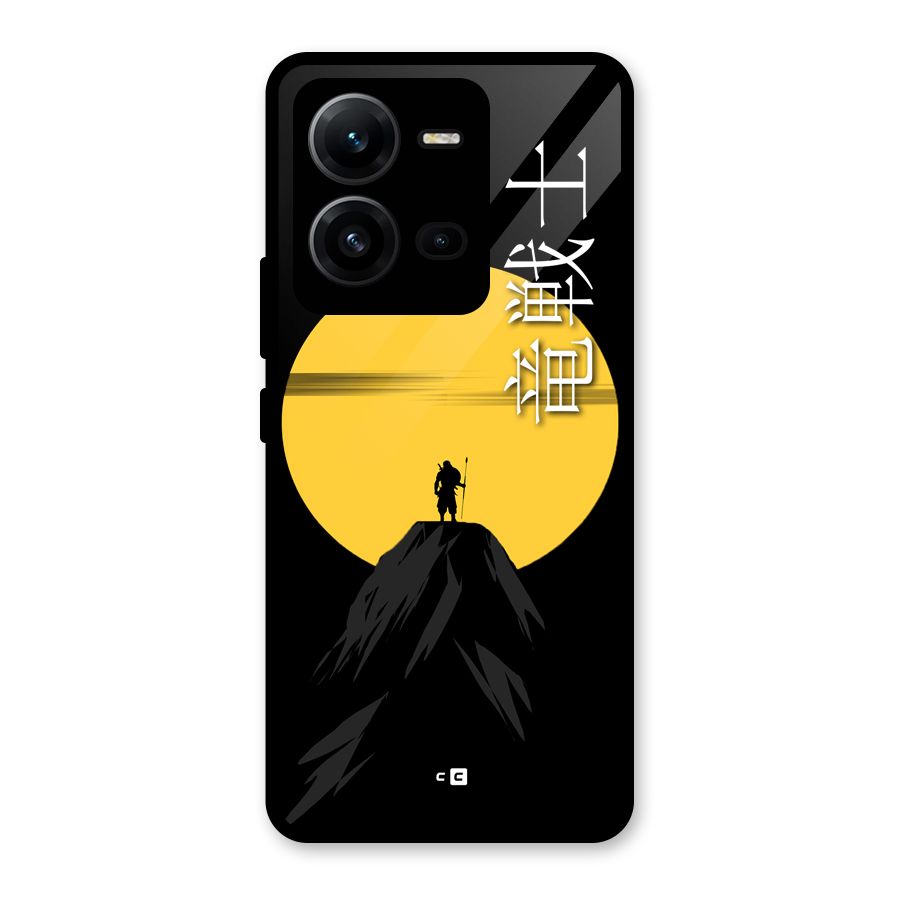 Night Warrior Glass Back Case for Vivo V25