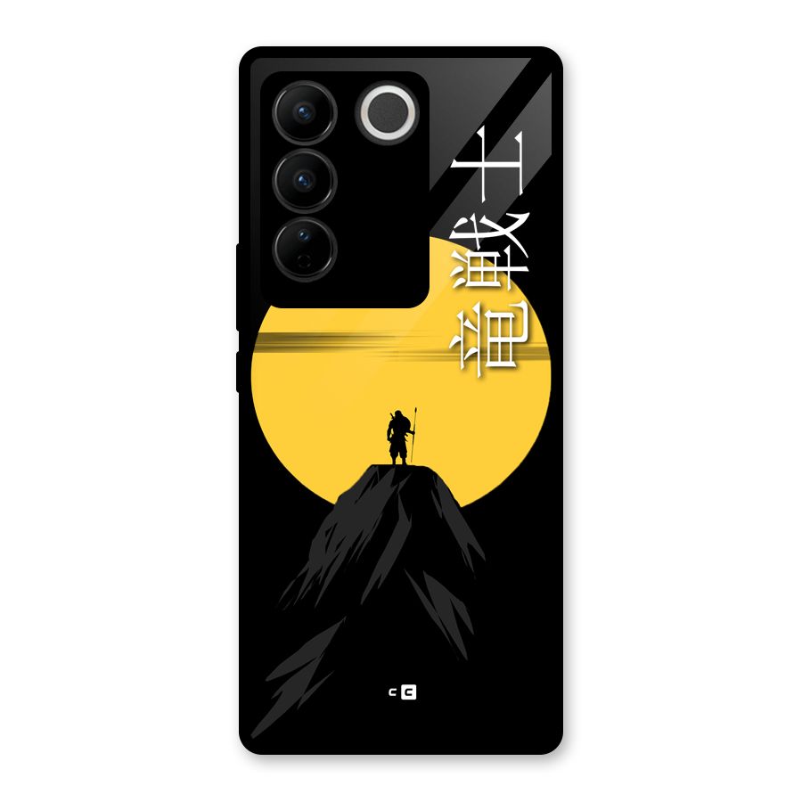 Night Warrior Glass Back Case for Vivo V27