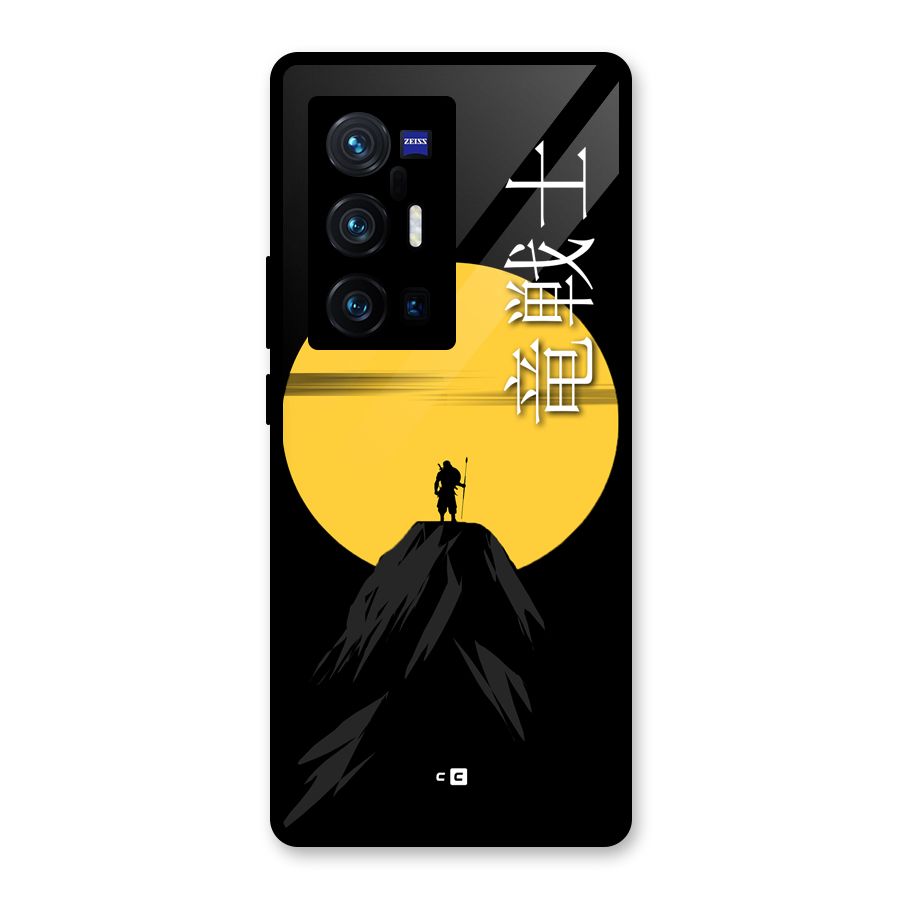 Night Warrior Glass Back Case for Vivo X70 Pro Plus