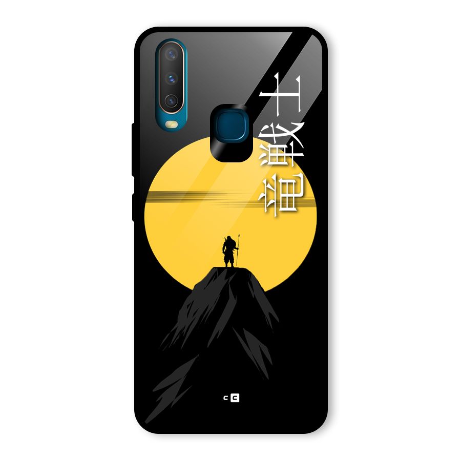 Night Warrior Glass Back Case for Vivo Y15