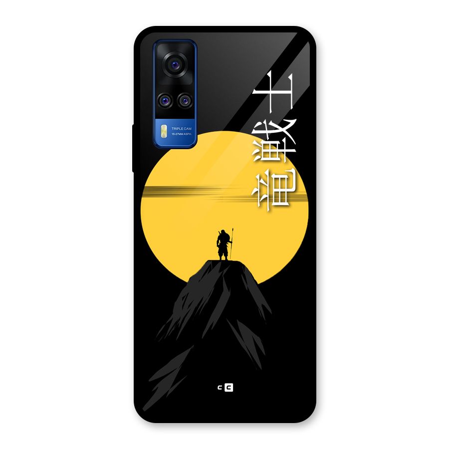 Night Warrior Glass Back Case for Vivo Y31