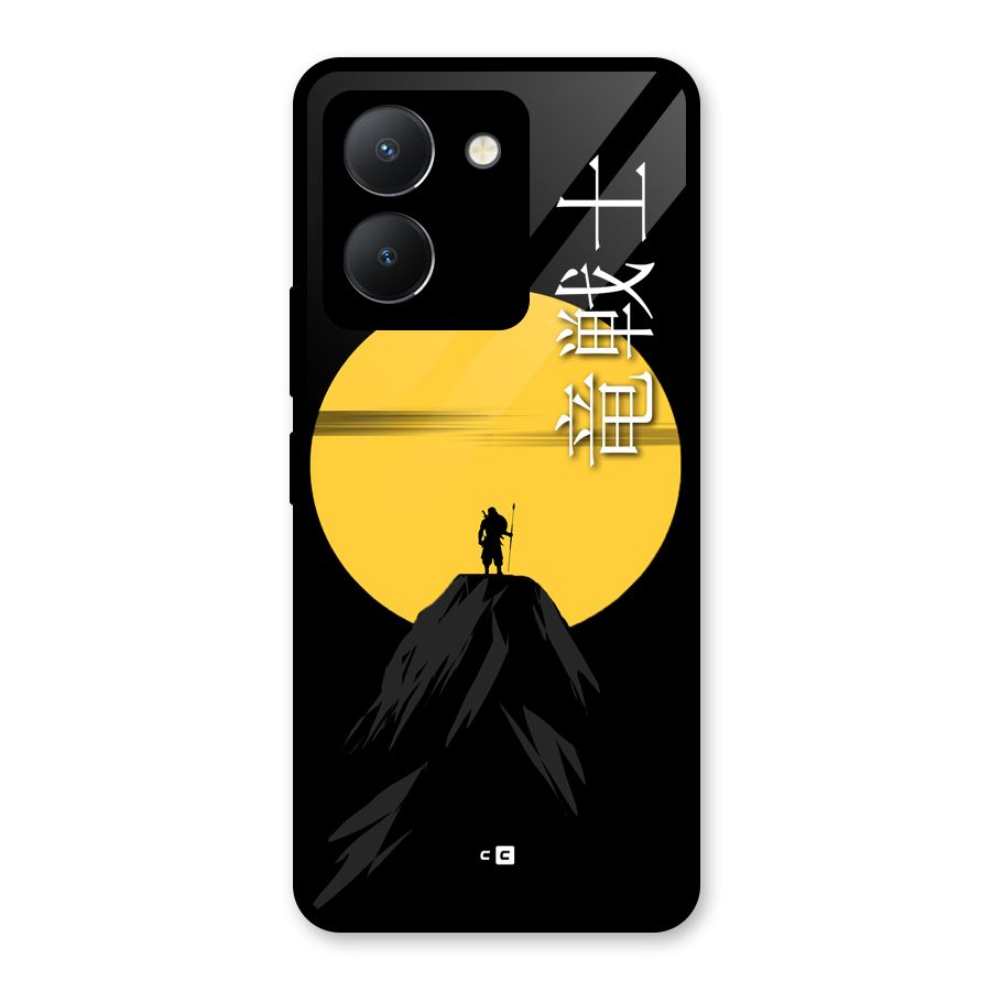 Night Warrior Glass Back Case for Vivo Y36