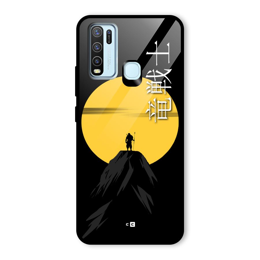 Night Warrior Glass Back Case for Vivo Y50