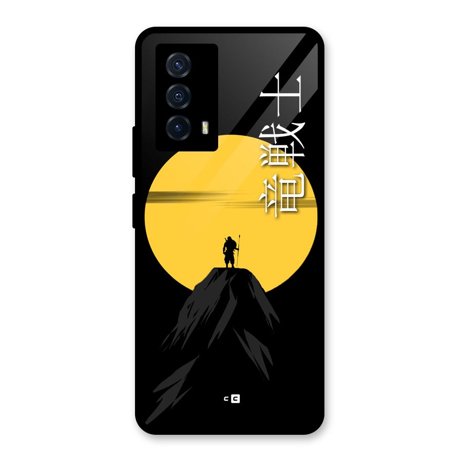 Night Warrior Glass Back Case for Vivo iQOO Z5