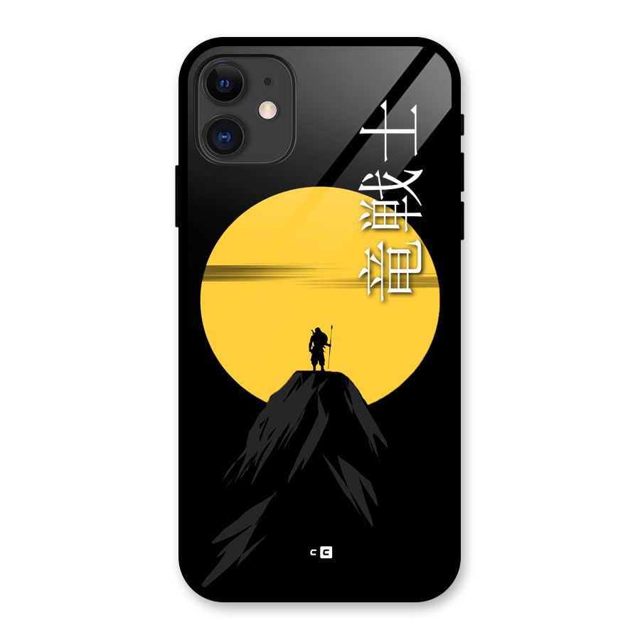 Night Warrior Glass Back Case for iPhone 11