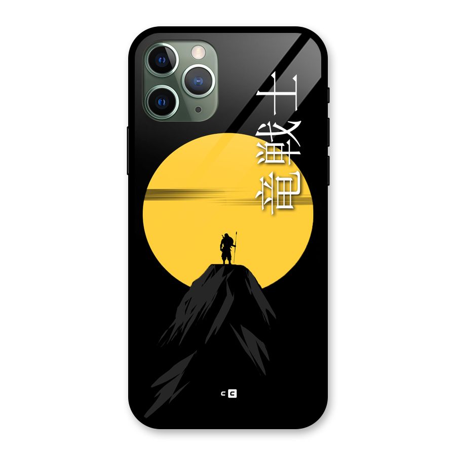 Night Warrior Glass Back Case for iPhone 11 Pro