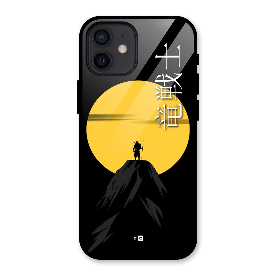Night Warrior Glass Back Case for iPhone 12