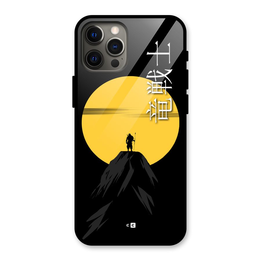 Night Warrior Glass Back Case for iPhone 12 Pro Max