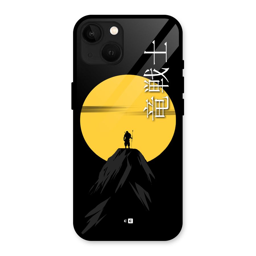 Night Warrior Glass Back Case for iPhone 13