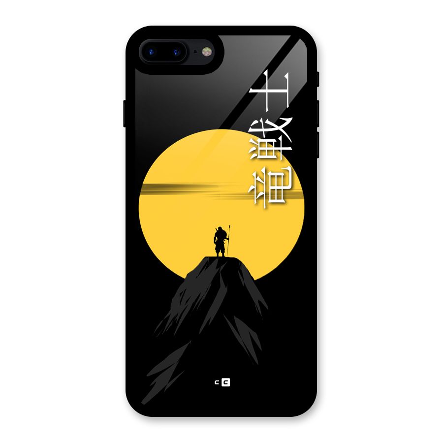 Night Warrior Glass Back Case for iPhone 8 Plus