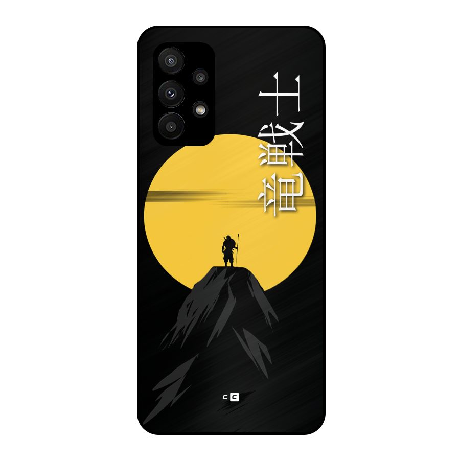 Night Warrior Metal Back Case for Galaxy A23