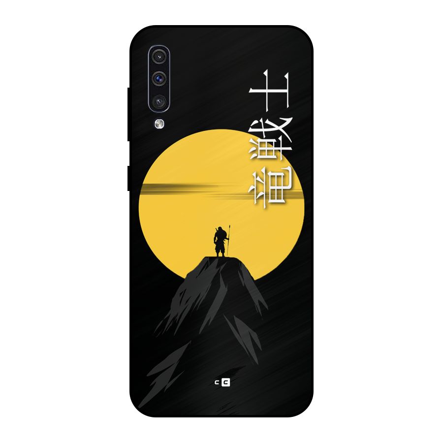 Night Warrior Metal Back Case for Galaxy A50