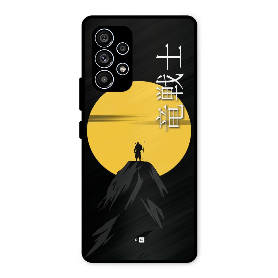 Night Warrior Metal Back Case for Galaxy A53 5G