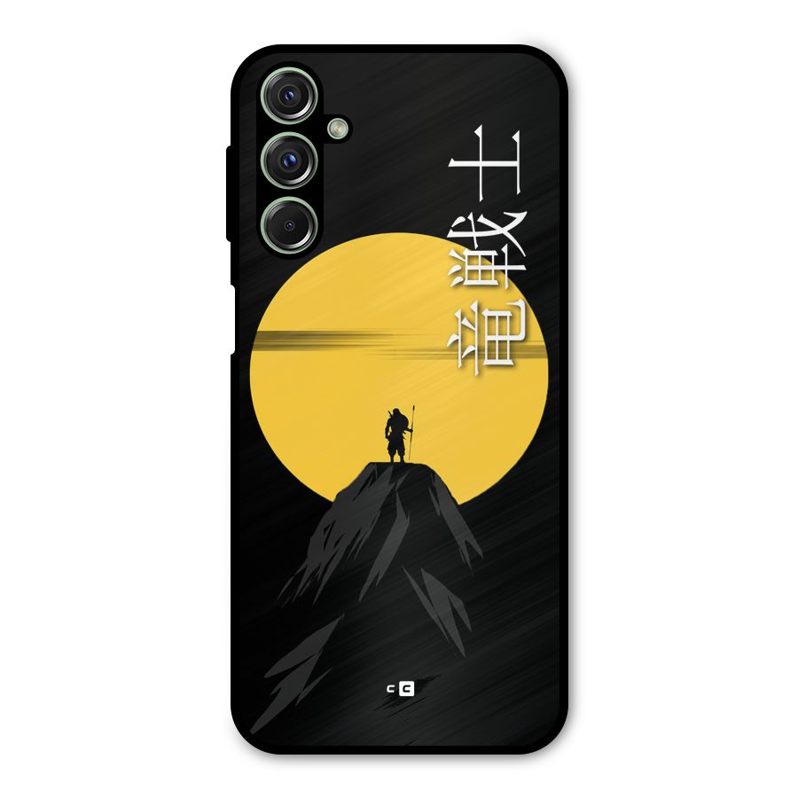 Night Warrior Metal Back Case for Galaxy M34