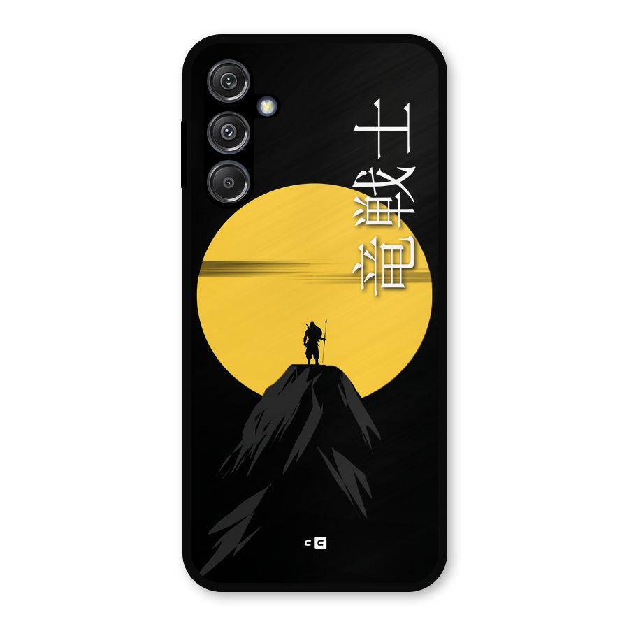 Night Warrior Metal Back Case for Galaxy M34 5G