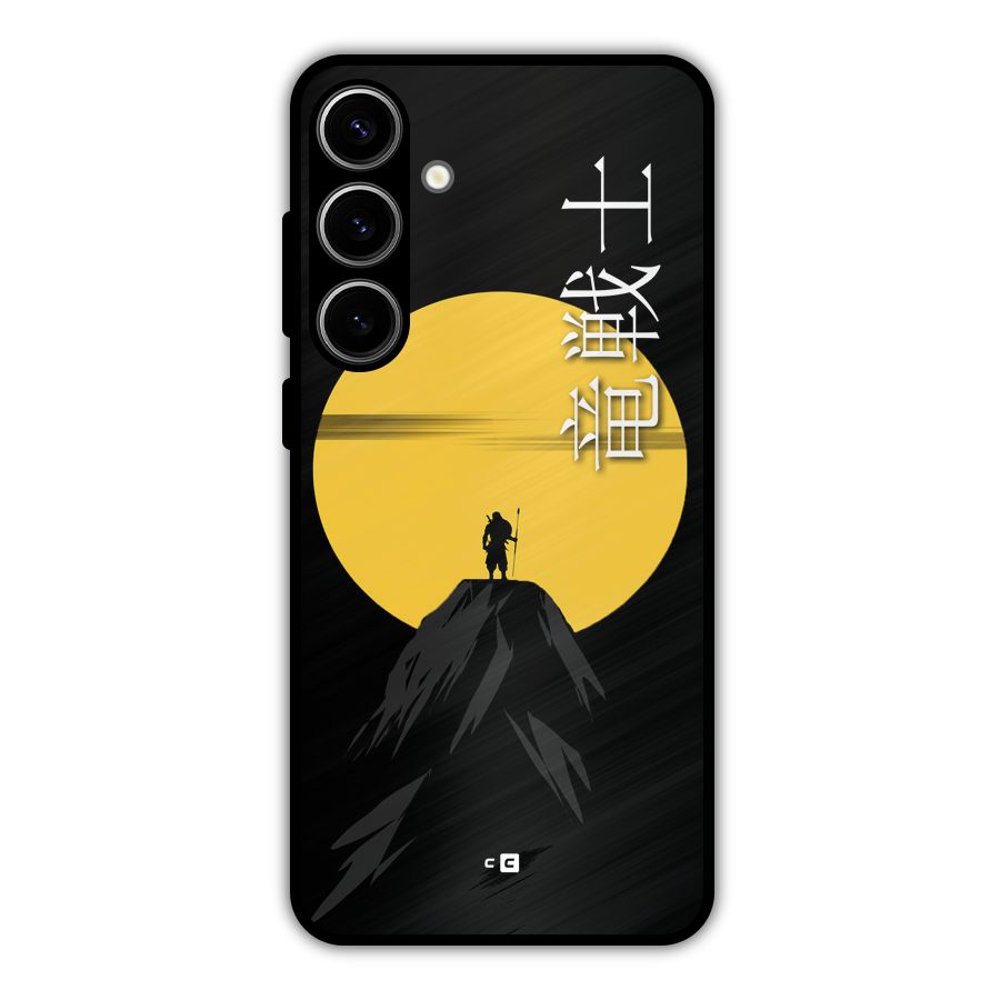 Night Warrior Metal Back Case for Galaxy S24 Plus