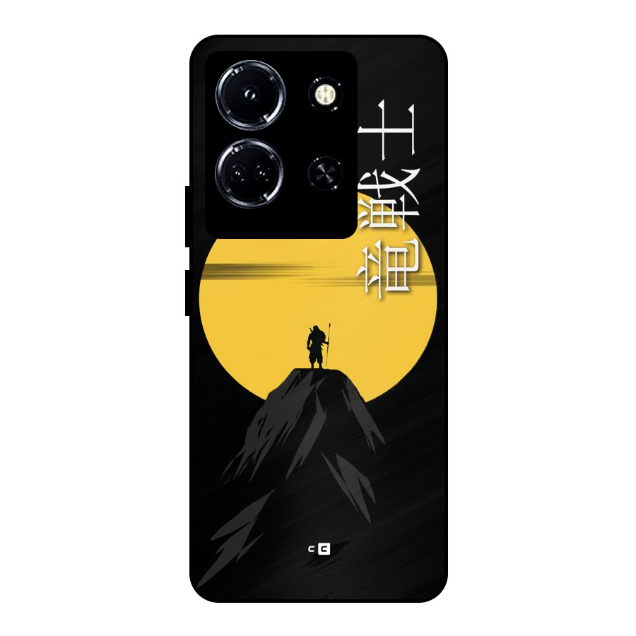 Night Warrior Metal Back Case for Infinix Note 30 5G