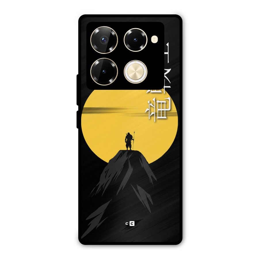 Night Warrior Metal Back Case for Infinix Note 40 Pro