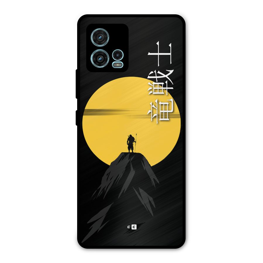 Night Warrior Metal Back Case for Moto G72
