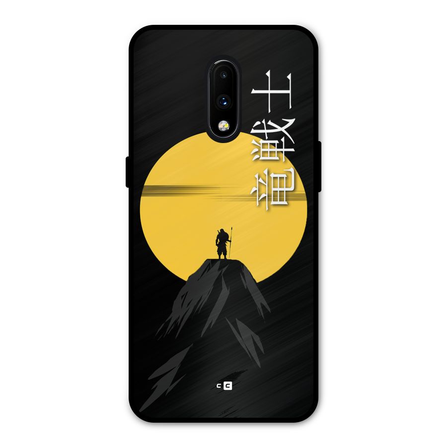 Night Warrior Metal Back Case for OnePlus 7