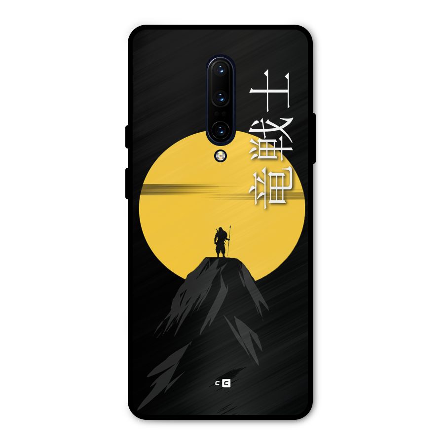 Night Warrior Metal Back Case for OnePlus 7 Pro