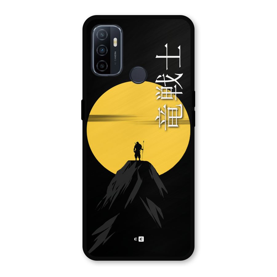 Night Warrior Metal Back Case for Oppo A53