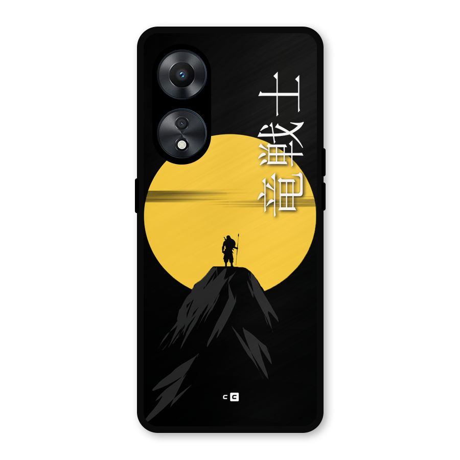 Night Warrior Metal Back Case for Oppo A78