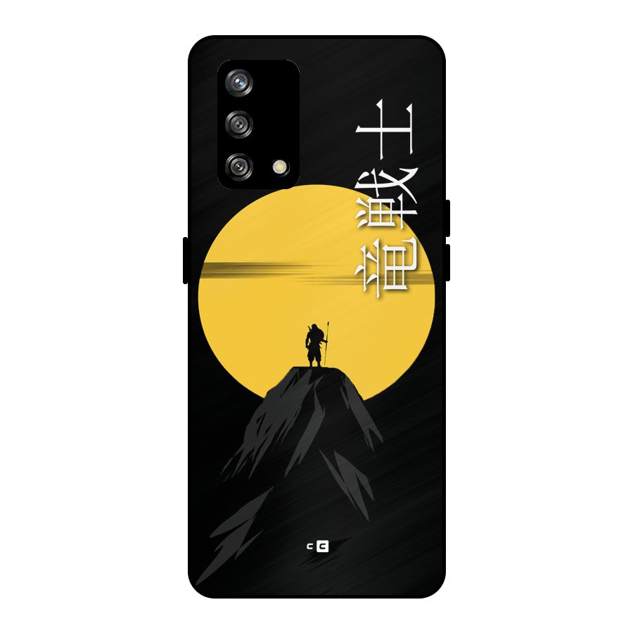 Night Warrior Metal Back Case for Oppo F19s