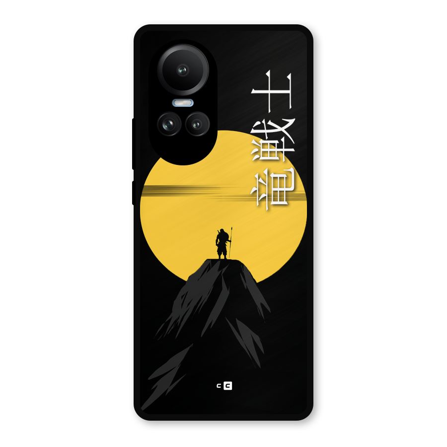 Night Warrior Metal Back Case for Oppo Reno10 Pro