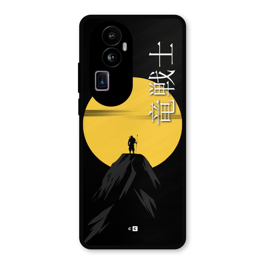 Night Warrior Metal Back Case for Oppo Reno10 Pro Plus
