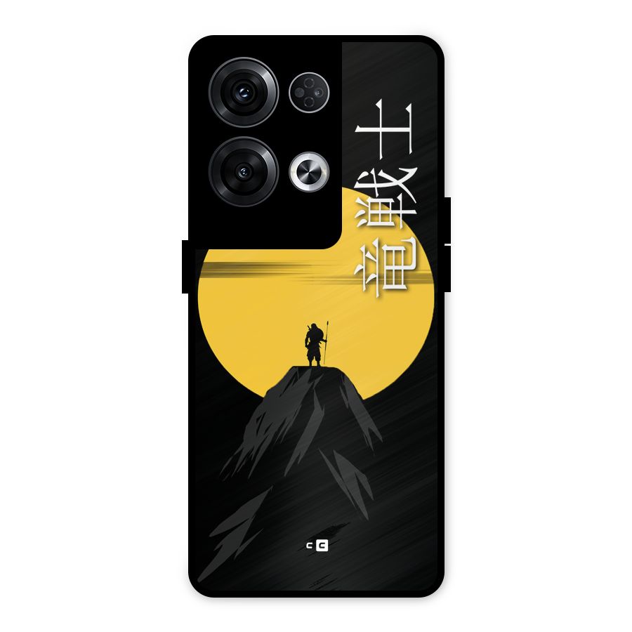 Night Warrior Metal Back Case for Oppo Reno8 Pro 5G