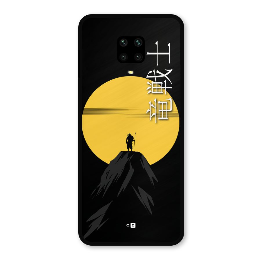 Night Warrior Metal Back Case for Poco M2 Pro