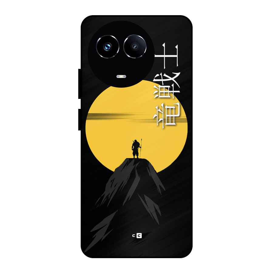 Night Warrior Metal Back Case for Realme 11X