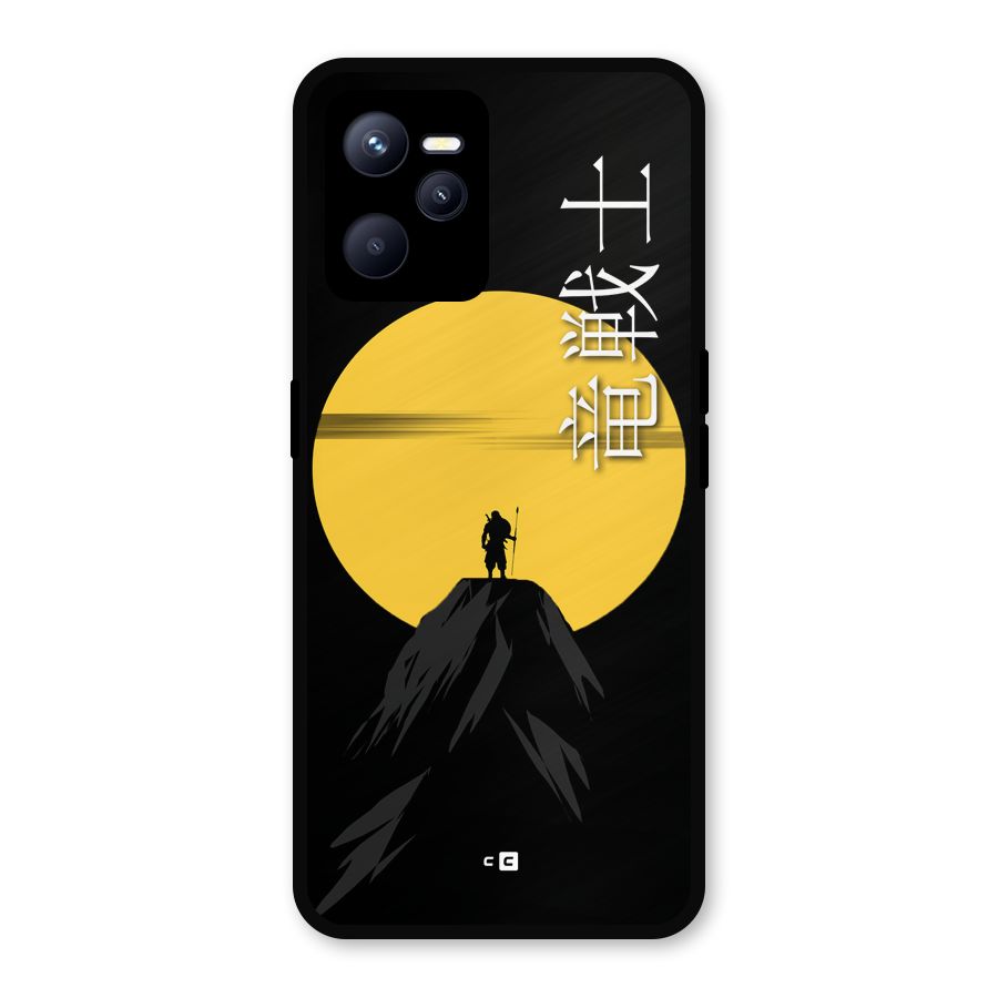 Night Warrior Metal Back Case for Realme C35