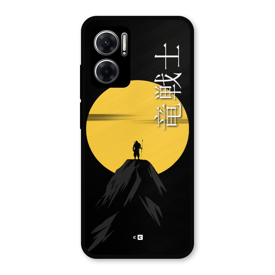 Night Warrior Metal Back Case for Redmi 11 Prime 5G