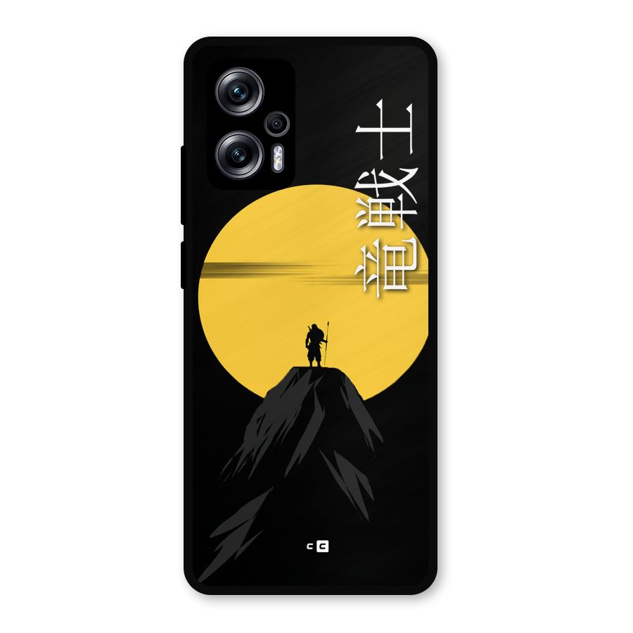 Night Warrior Metal Back Case for Redmi K50i