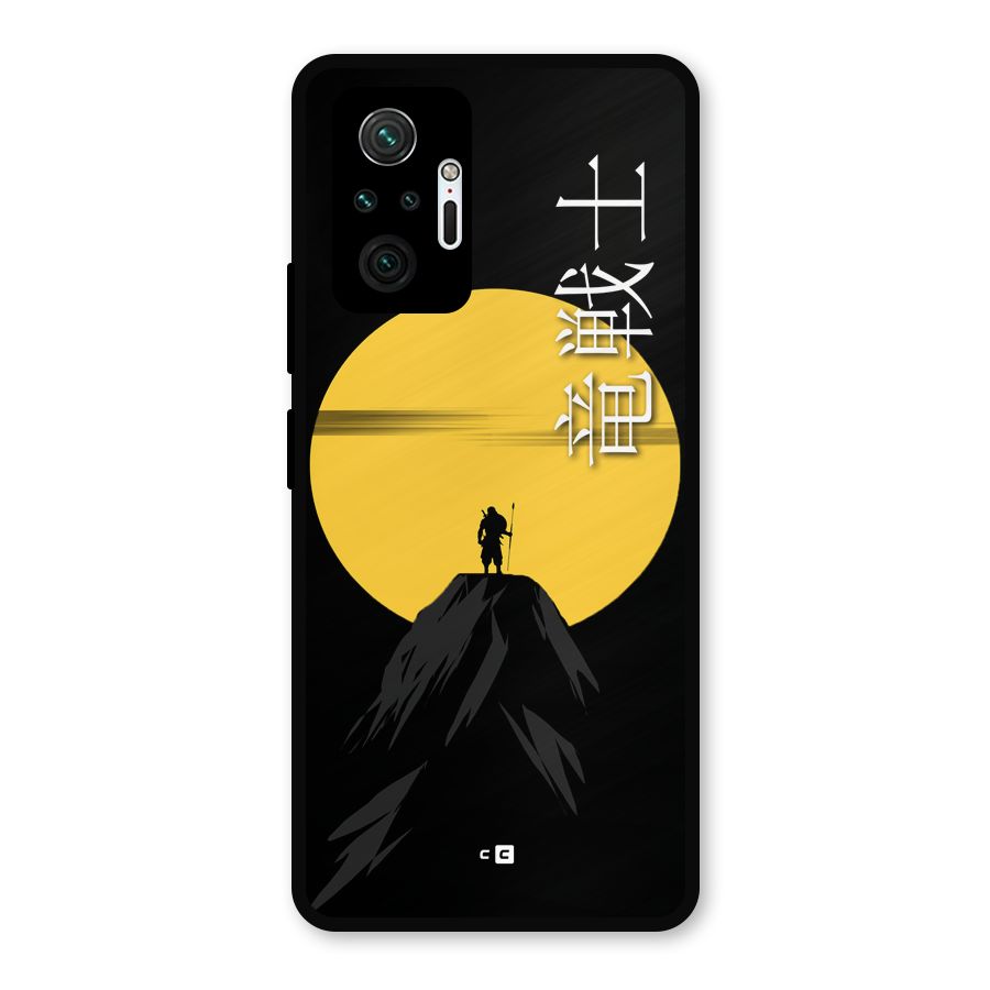 Night Warrior Metal Back Case for Redmi Note 10 Pro
