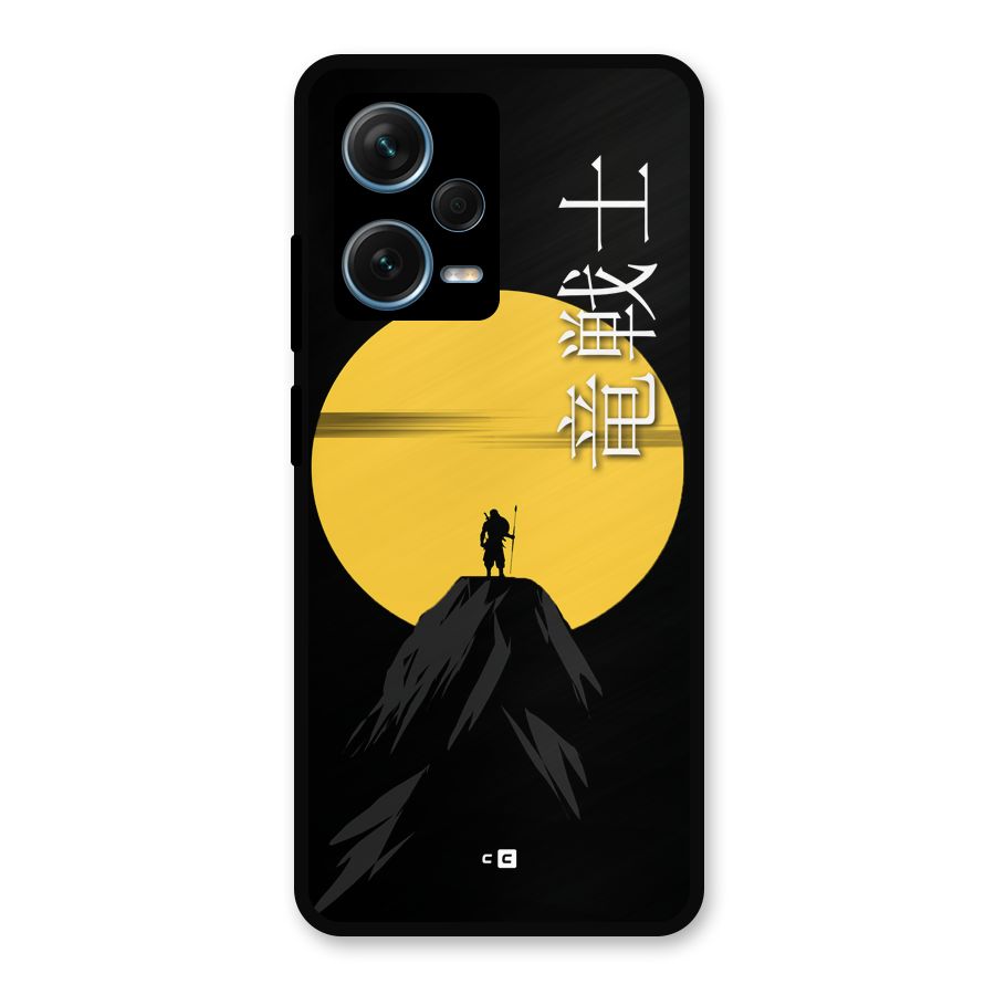 Night Warrior Metal Back Case for Redmi Note 12 Pro Plus 5G
