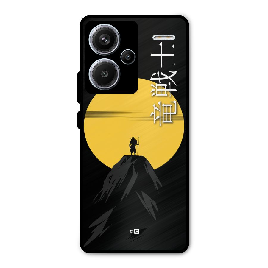 Night Warrior Metal Back Case for Redmi Note 13 Pro Plus