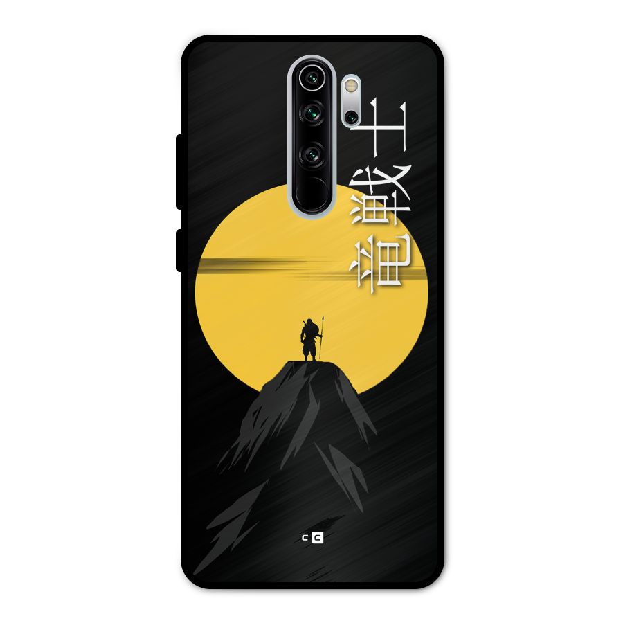 Night Warrior Metal Back Case for Redmi Note 8 Pro