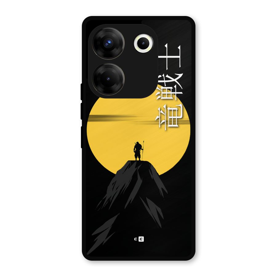 Night Warrior Metal Back Case for Tecno Camon 20 Pro