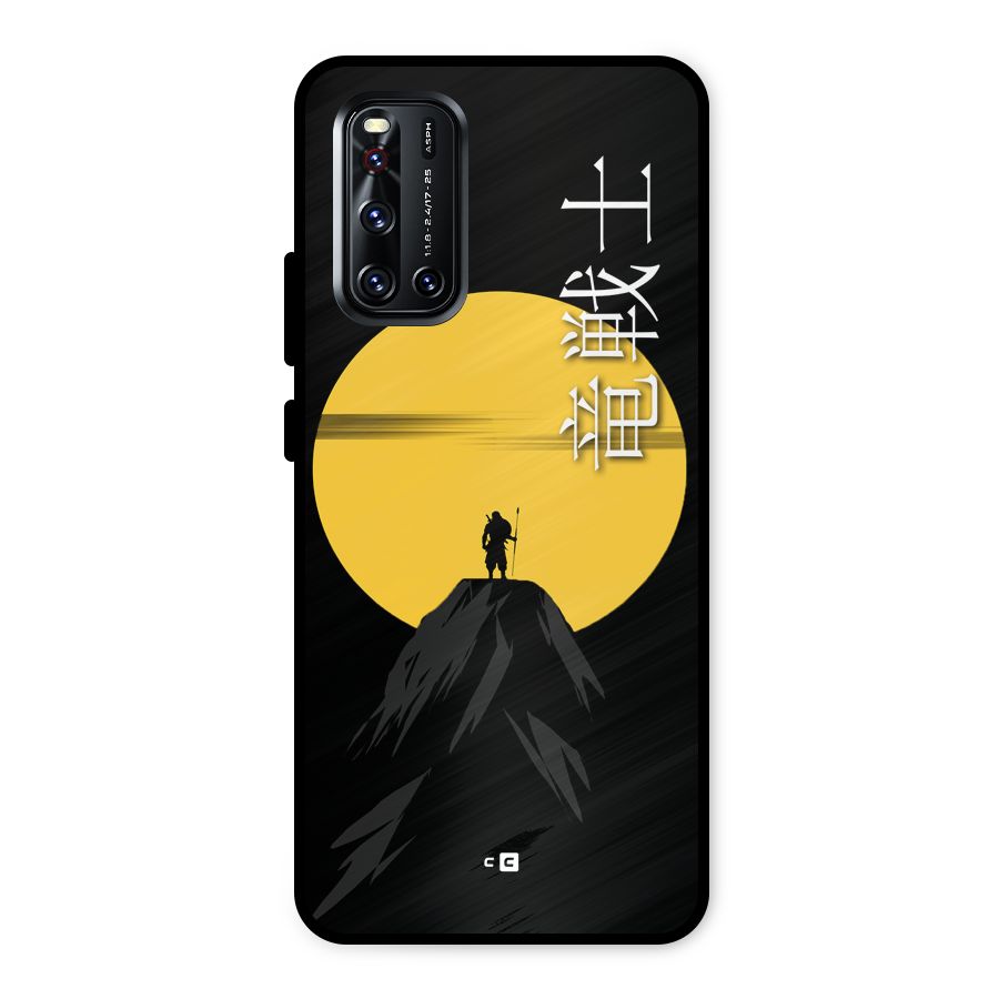 Night Warrior Metal Back Case for Vivo V19