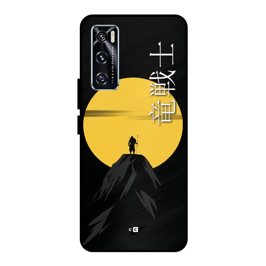 Night Warrior Metal Back Case for Vivo V20 SE