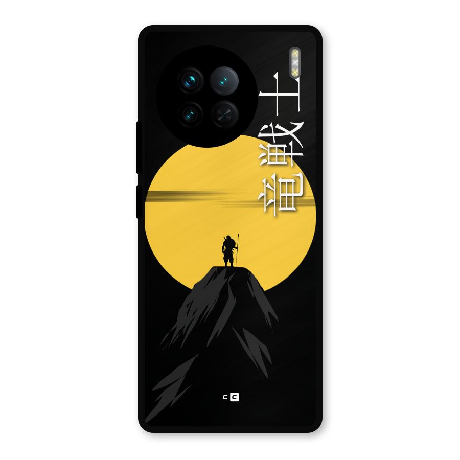 Night Warrior Metal Back Case for Vivo X90