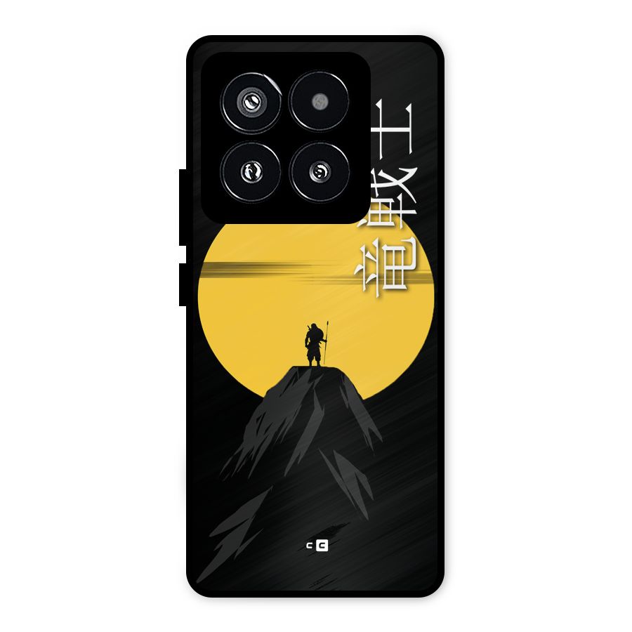 Night Warrior Metal Back Case for Xiaomi 14 Pro