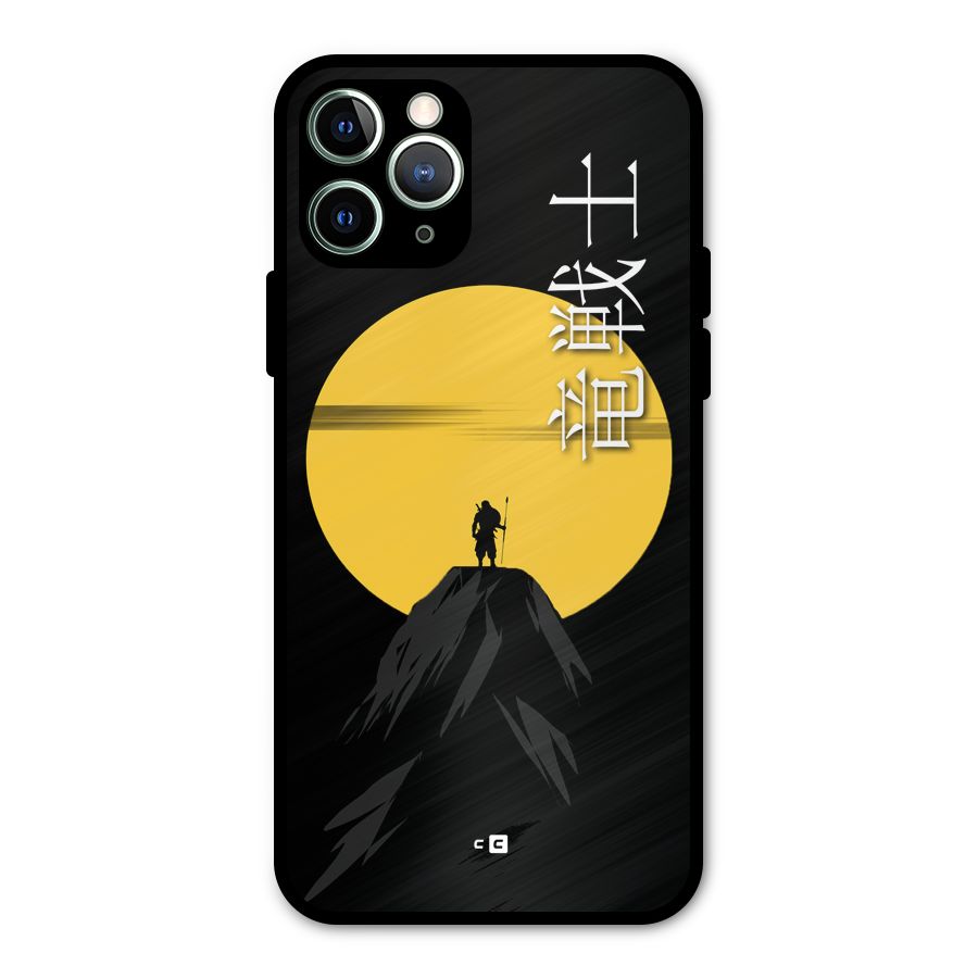 Night Warrior Metal Back Case for iPhone 11 Pro Max