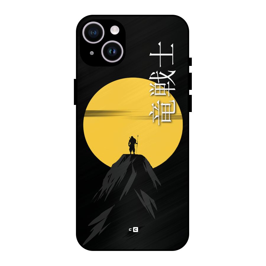 Night Warrior Metal Back Case for iPhone 14 Plus