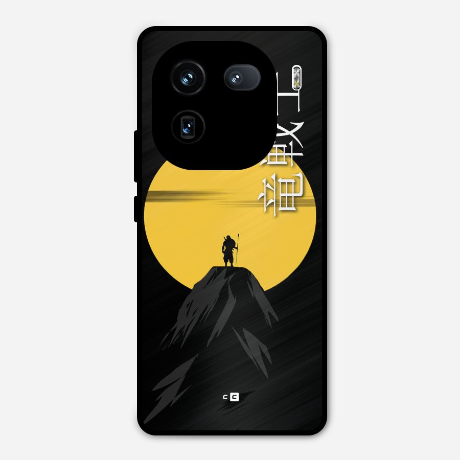 Night Warrior Metal Back Case for iQOO 12
